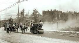 history of paving