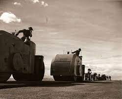 history of paving