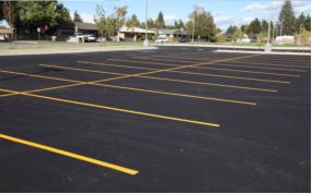 parking lot paving